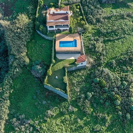 Βίλα Secluded Sunset On Cliff & 180 Degree Ocean Views Fajã da Ovelha