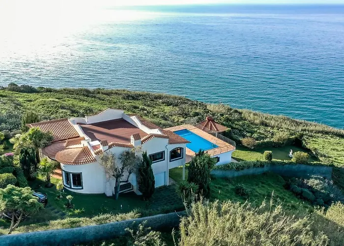 Secluded Sunset On Cliff & 180 Degree Ocean Views Villa Fajã da Ovelha
